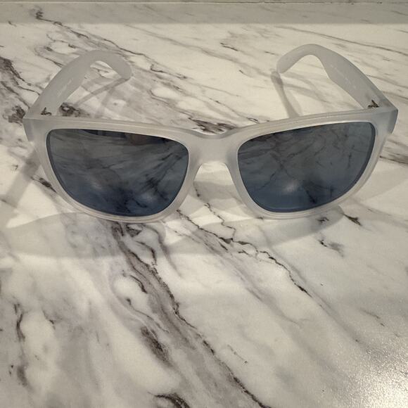 Cole Haan CH8503 971 Square Polarized Sunglasses Matte Crystal Blue Lens 55mm - Picture 1 of 7